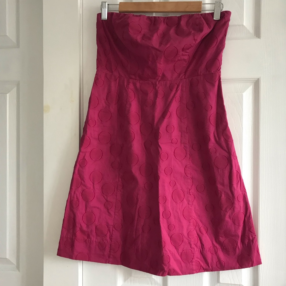 Strapless dress